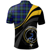 Clan Arbuthnot Modern Tartan Polo Shirt - Royal Coat Of Arms Style NH14 Arbuthnot Modern Tartan Tartan Polo